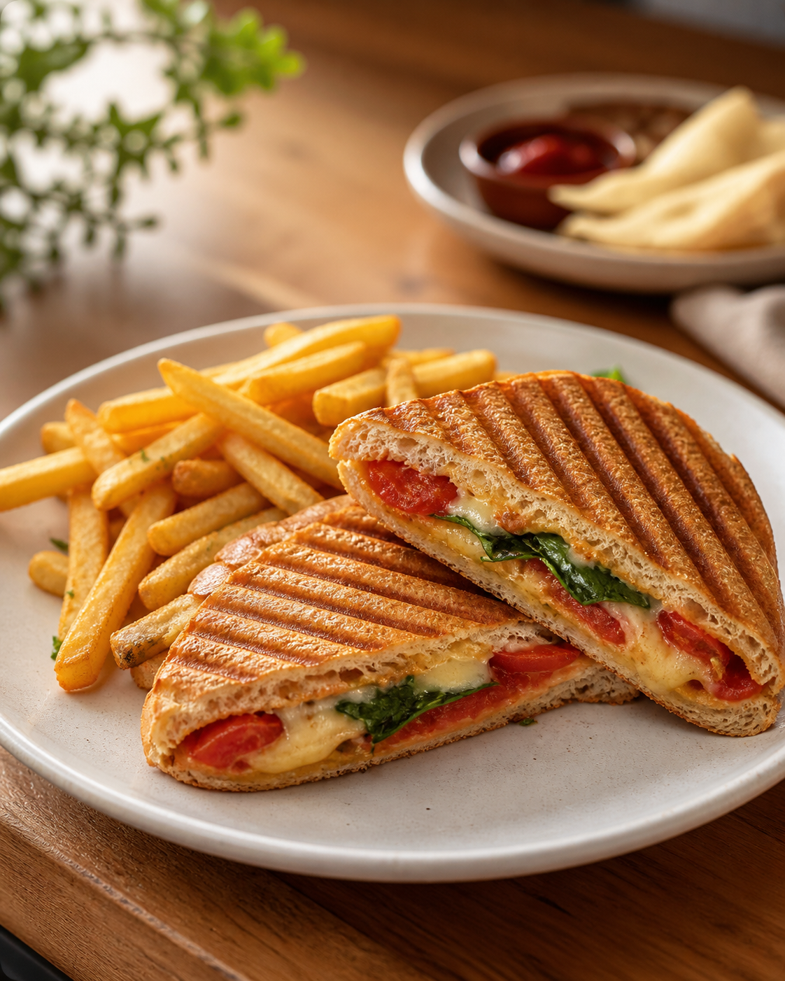 Amigos hot-pressed panini